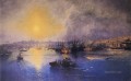コンスタンティノープルの日没 1899 ロマンチックなイワン・アイヴァゾフスキー ロシア